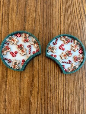 Factory 55 Aloha Ears Design - Gingerbread Mickey & Minnie Christmas Ears